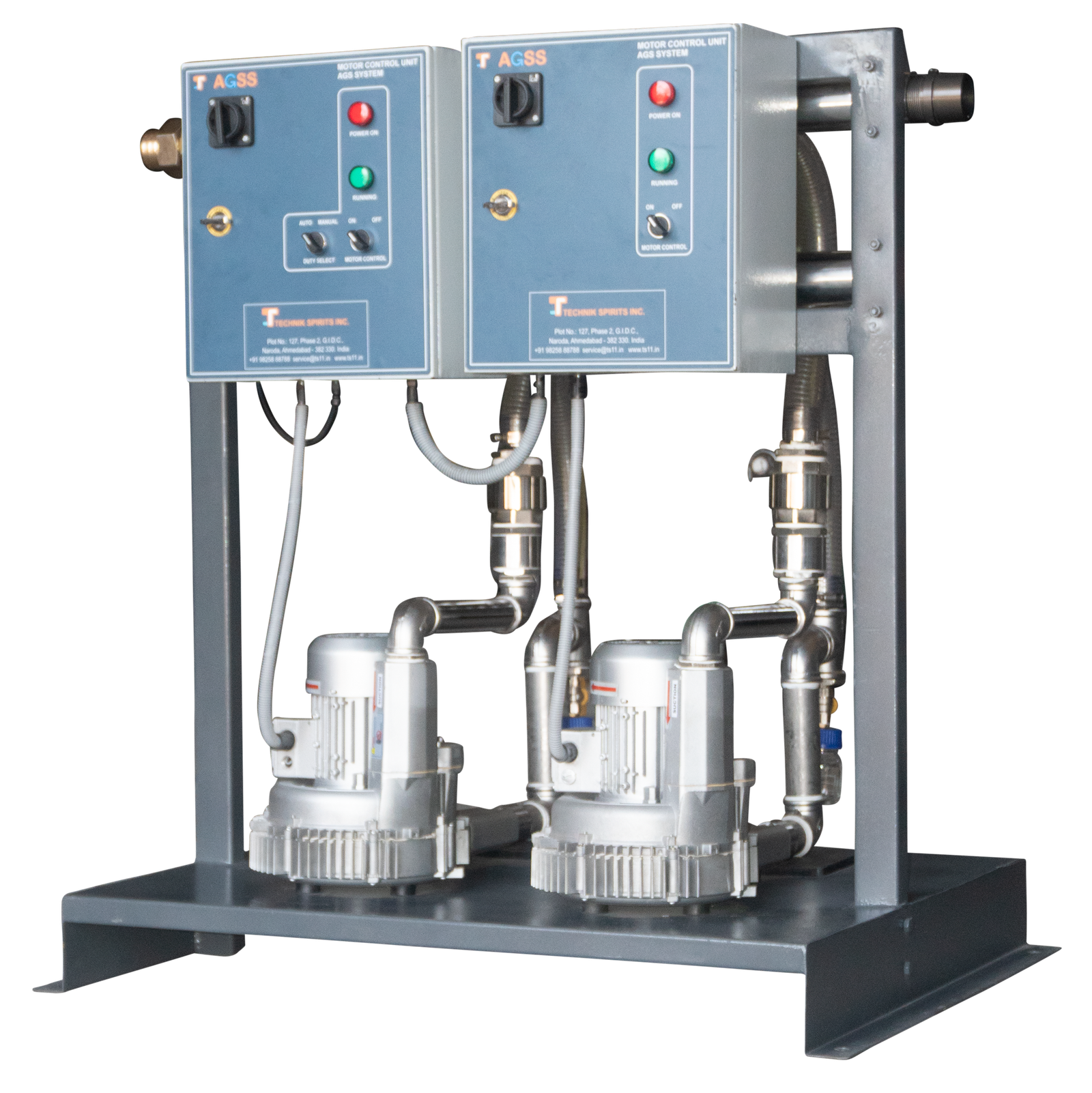Agss Pump Rvt Anesthesia Scavenging System for Hospitals | AGSS | Technik Spirits